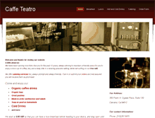 Tablet Screenshot of caffeteatrooakland.com